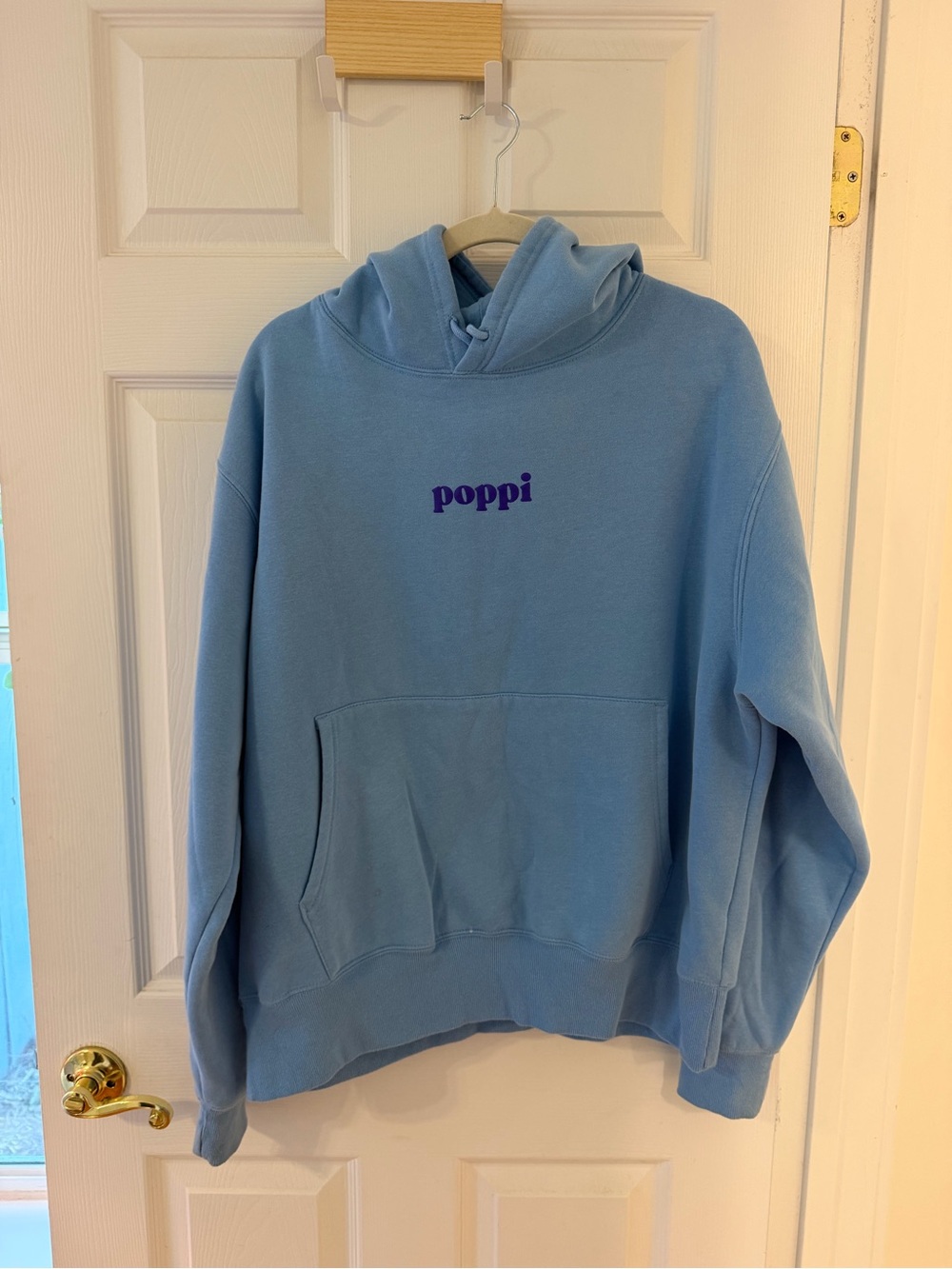Poppi Blue Logo Hoodie